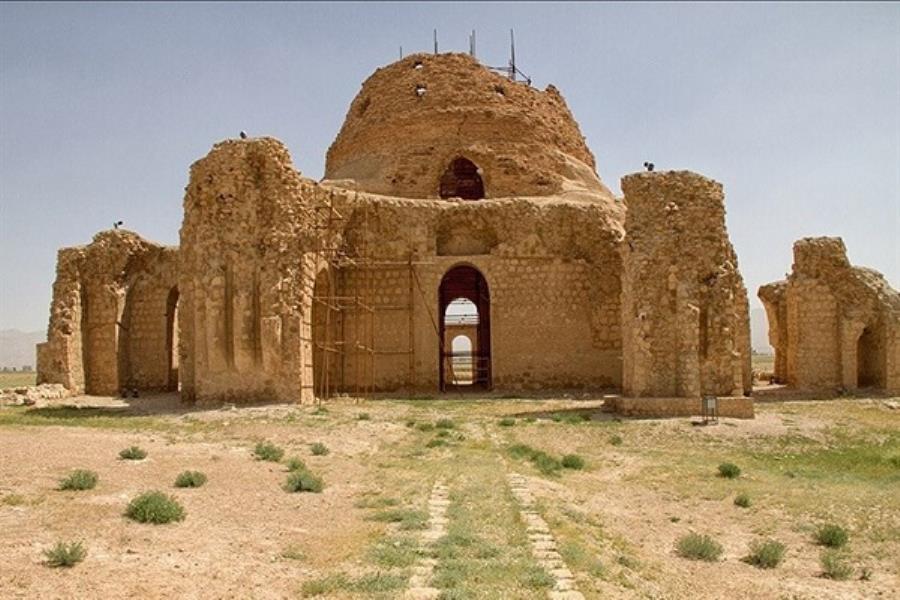 مرمت کاخ ساسان سروستان